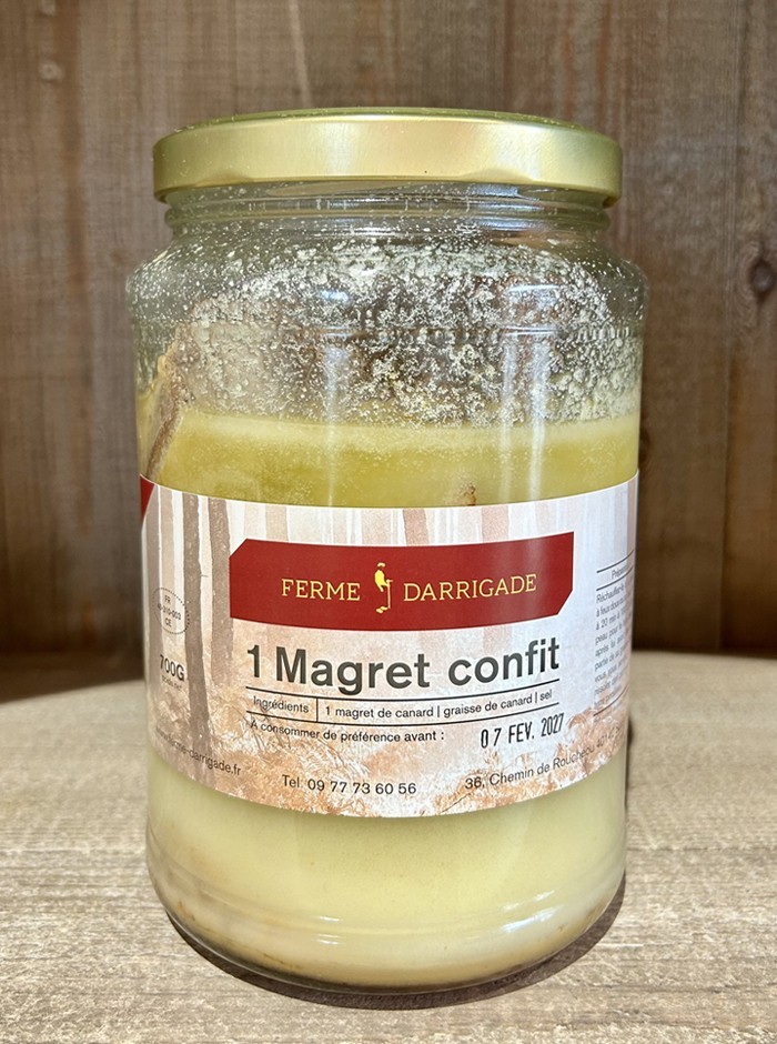 Bocal 1 magret-manchon confit