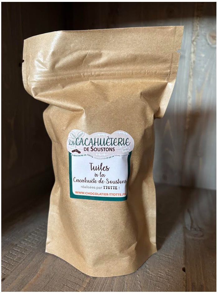 Tuiles à la cacahuète