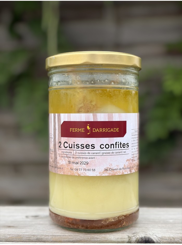 Bocal 2 cuisses confites
