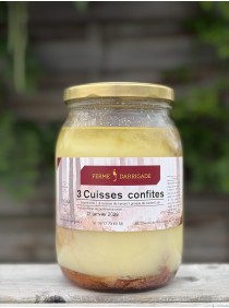 Bocal 3 cuisses confites