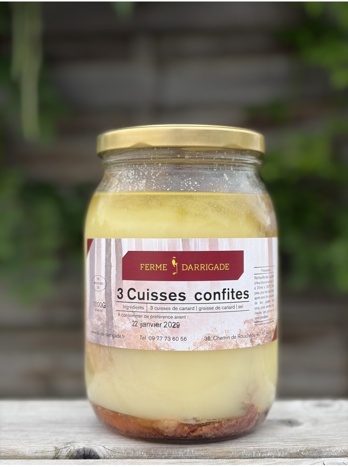 Bocal 3 cuisses confites