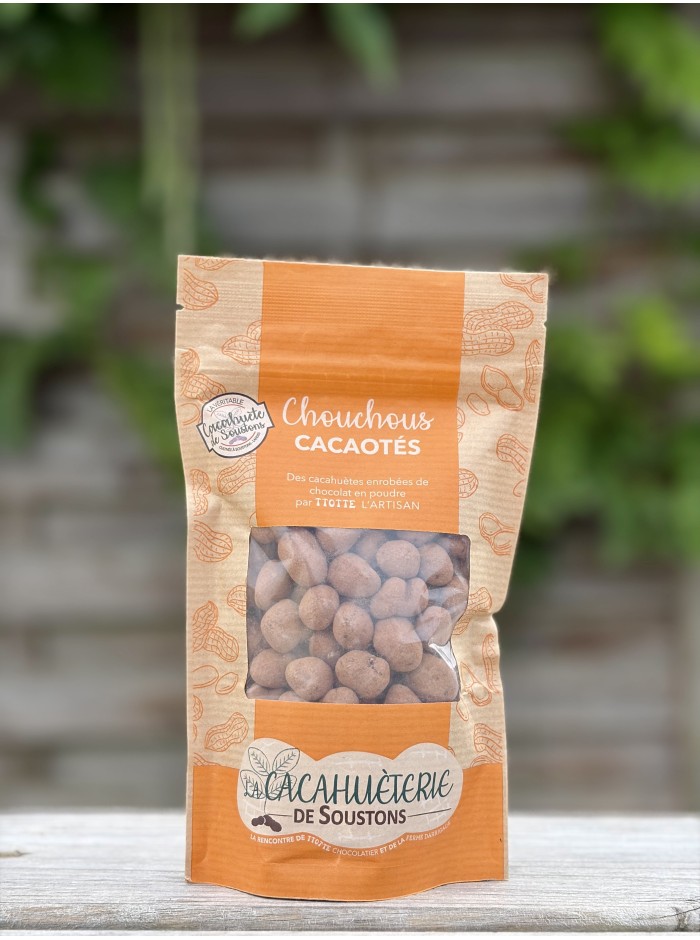 Chouchous au chocolat poudré