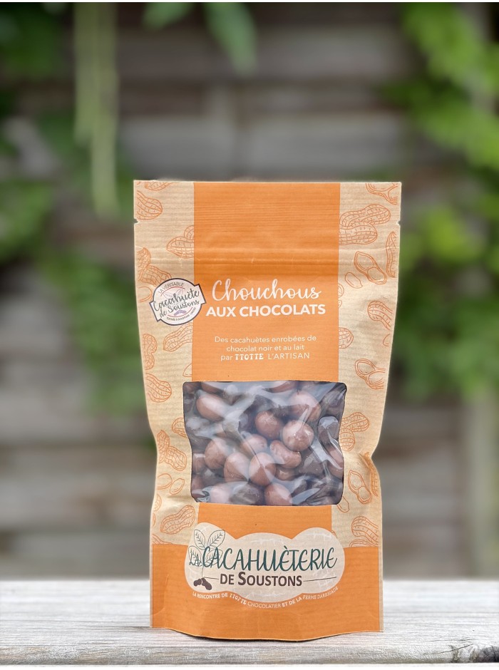 Chouchous au chocolat vernis