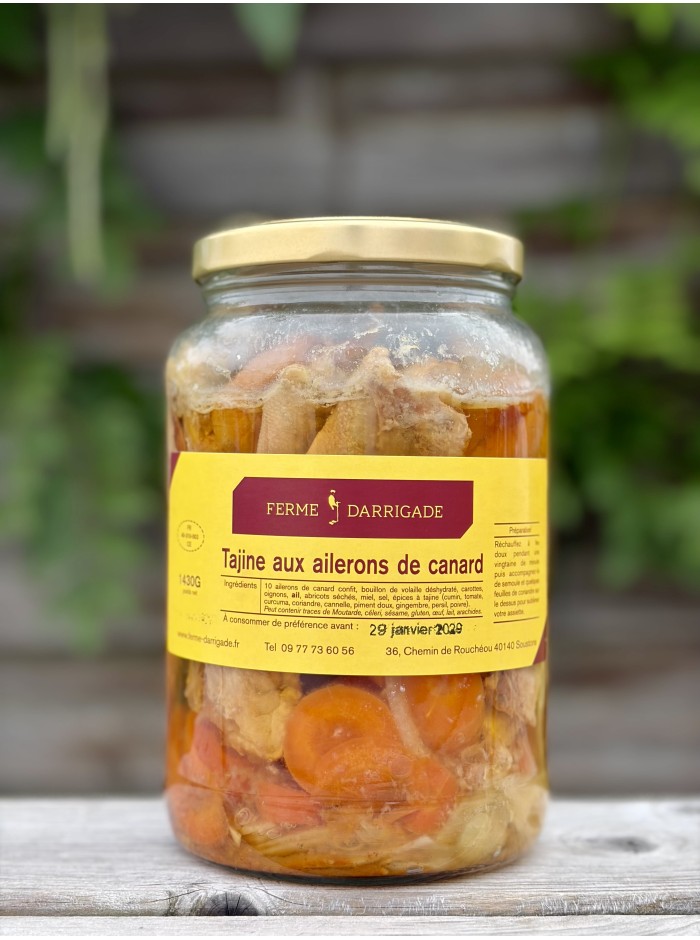 Tajine aux ailerons de canard