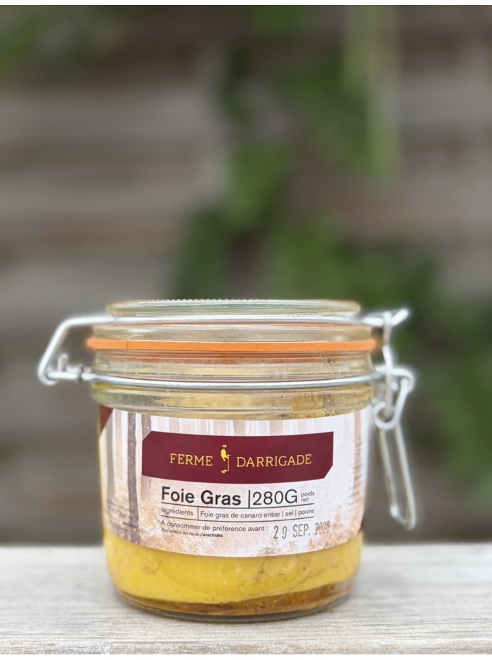 Bocal de foie de canard (280gr)